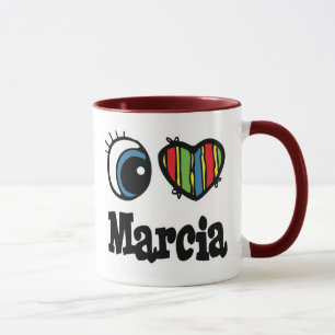 Caneca Eu amo Marcia