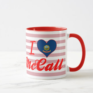 Caneca Eu amo McCall, Idaho