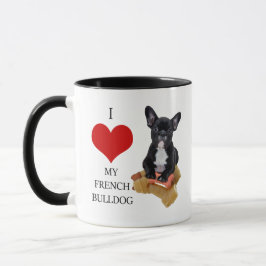 CANECA EU AMO MEU BULDOGUE FRANCÊS