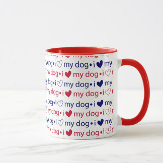 Caneca Eu Amo Meu Cachorro