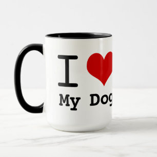 Caneca Eu amo meu cachorro