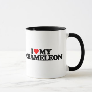 CANECA EU AMO MEU CAMALEÃO