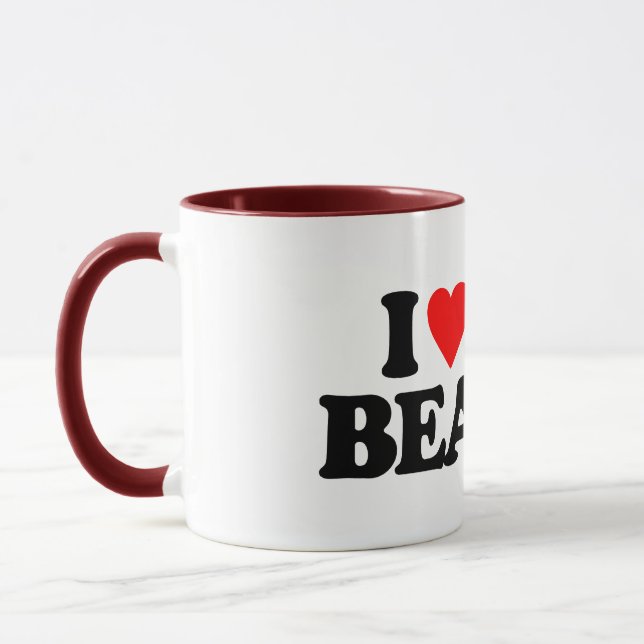 CANECA EU AMO MEU CASTOR (Esquerda)