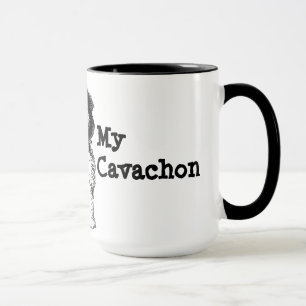 Caneca Eu amo meu Cavachon