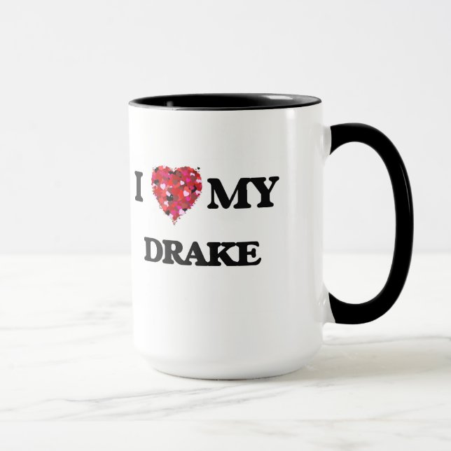 Caneca Eu amo meu Drake (Direita)