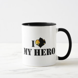 Caneca Eu Amo Meu Herói