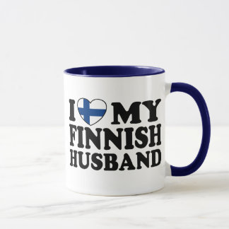 Caneca Eu Amo Meu Marido Finlandês