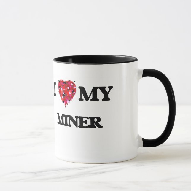 Caneca Eu amo meu mineiro (Direita)