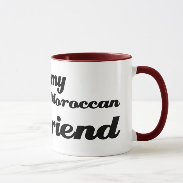 Caneca Eu amo meu namorado marroquino (Direita)