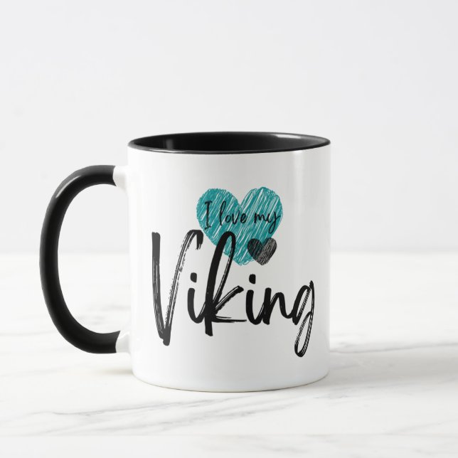 Caneca Eu amo meu Viking (Esquerda)