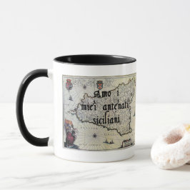Caneca Eu Amo Meus Ancestrais Sicilianos | Mug personaliz