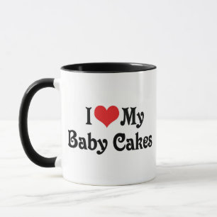 Caneca Eu Amo Meus Bolinhos de Bebê