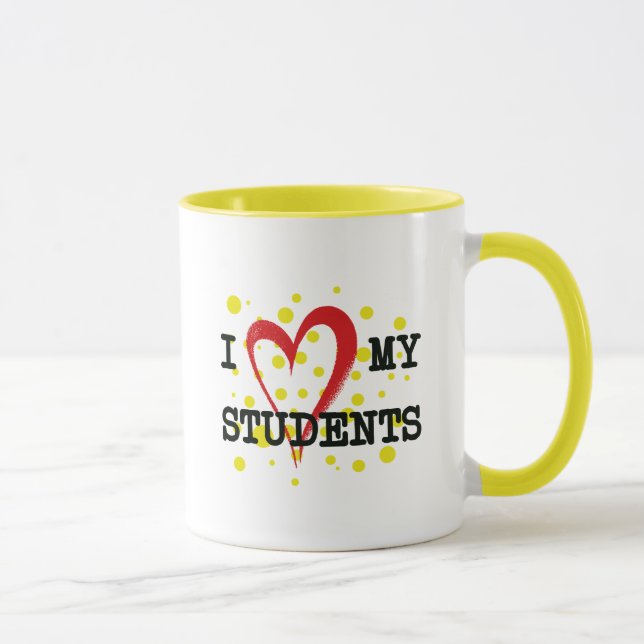 CANECA EU AMO MEUS ESTUDANTES (Direita)