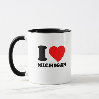 CANECA EU AMO MICHIGAN