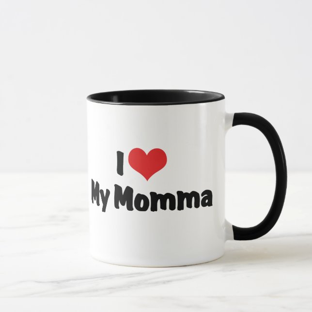 Caneca Eu Amo Minha Mamãe (Direita)