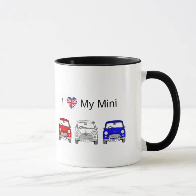 Caneca Eu Amo Minha Mini Multimug (Direita)