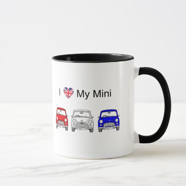 Caneca Eu Amo Minha Mini Multimug (Direita)