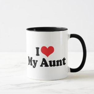 Caneca Eu Amo Minha Tia