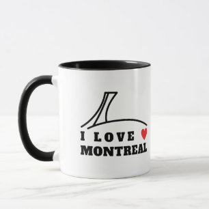 Caneca Eu Amo Montreal