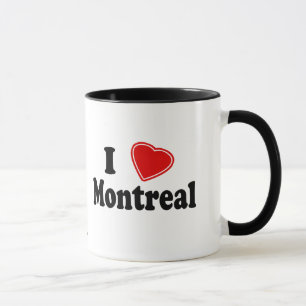 Caneca Eu amo Montreal