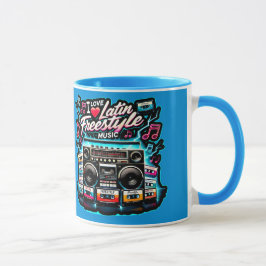 Caneca Eu Amo Música Latino Livre