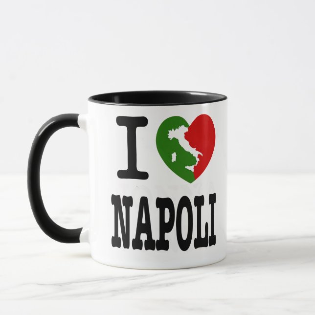 Caneca Eu Amo Napoli (Esquerda)