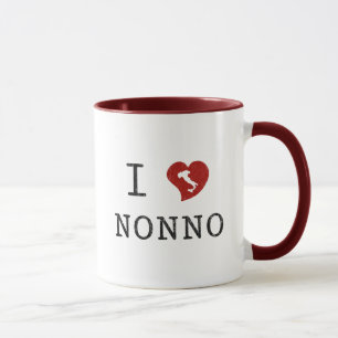 Caneca Eu amo Nonno
