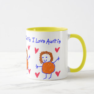 Caneca Eu amo o Auntie