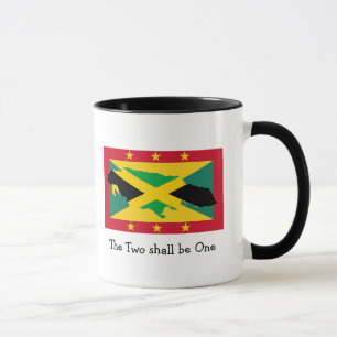 Caneca Eu Amo O Meu...  Granada   Jamaica   Mãe Pai   Pav
