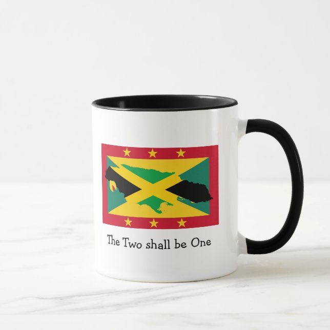 Caneca Eu Amo O Meu...| Granada | Jamaica | Mãe Pai | Pav (Direita)