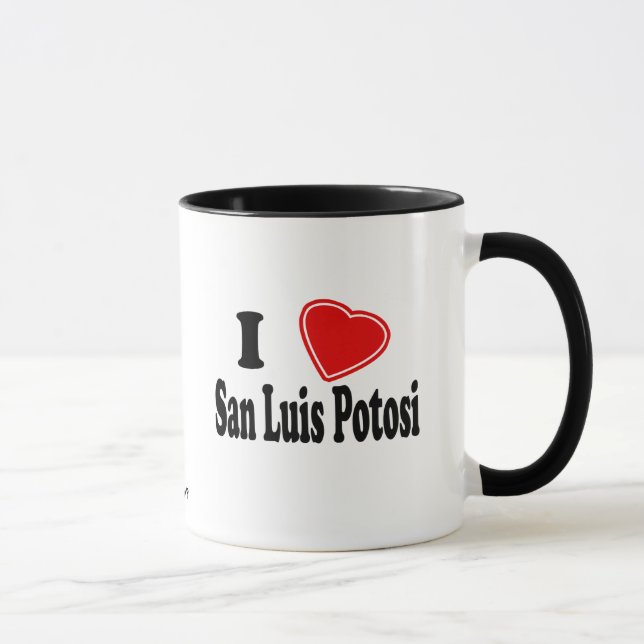Caneca Eu amo o San Luis Potosi (Direita)
