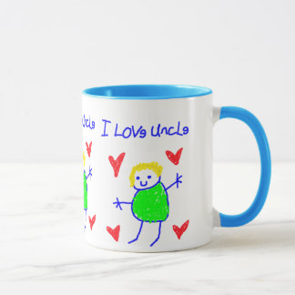 Caneca Eu amo o tio