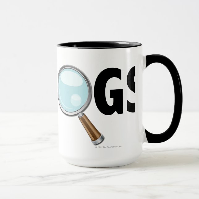 Caneca Eu amo os porcos vermelhos/preto (Direita)