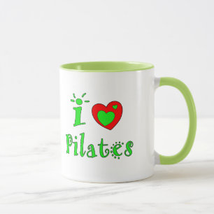 Caneca Eu Amo Pilatos - Mugs De Café Personalizados