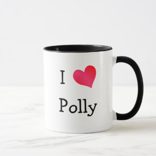 Caneca Eu Amo Polly