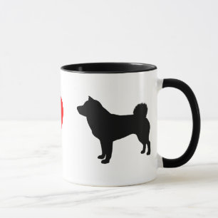 Caneca Eu amo Shiba Inus