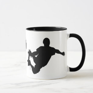 Caneca Eu amo Skateboarding