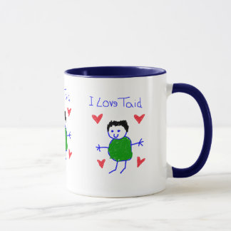 Caneca Eu amo Taid