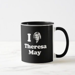Caneca Eu amo Theresa - o busto - -