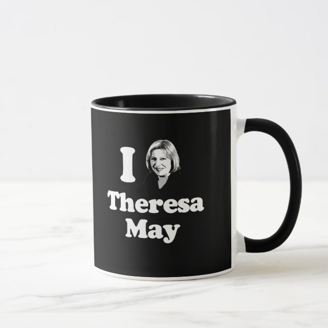 Caneca Eu amo Theresa - o busto - - (Direita)