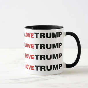 Caneca Eu Amo Trump