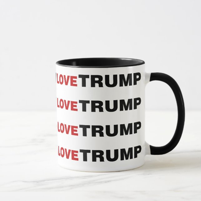 Caneca Eu Amo Trump (Direita)