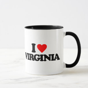 CANECA EU AMO VIRGÍNIA