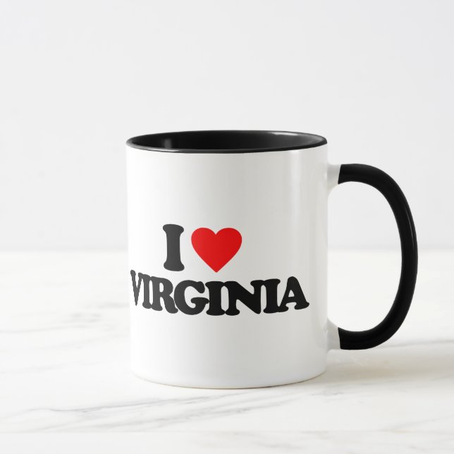 CANECA EU AMO VIRGÍNIA (Direita)
