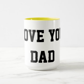 Caneca Eu Amo Você Papai – Presente para Pai, Aniv