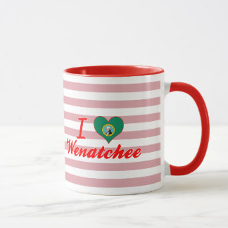 Caneca Eu amo Wenatchee, Washington