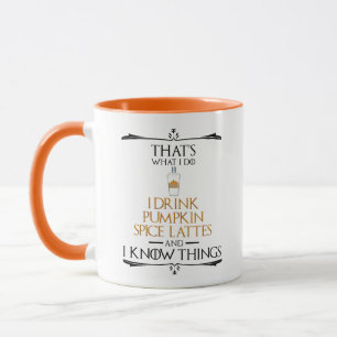 Caneca Eu Bebo Matrícula De Pumpkin E Sei Muito Das Cois