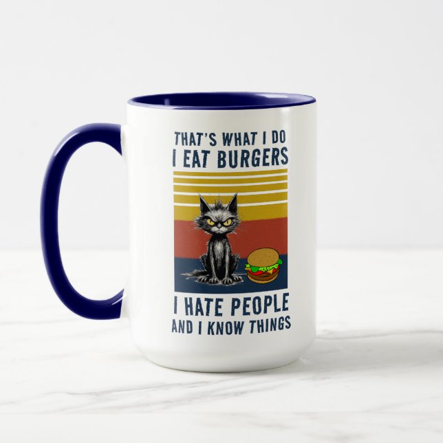 Caneca Eu Comi Burgers (Esquerda)