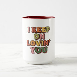Caneca Eu continuo te amando Romântico