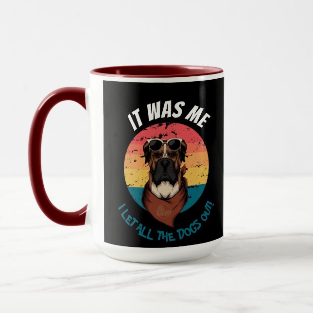 CANECA EU DEIXEI TODOS OS CACHORROS SAIR (Esquerda)